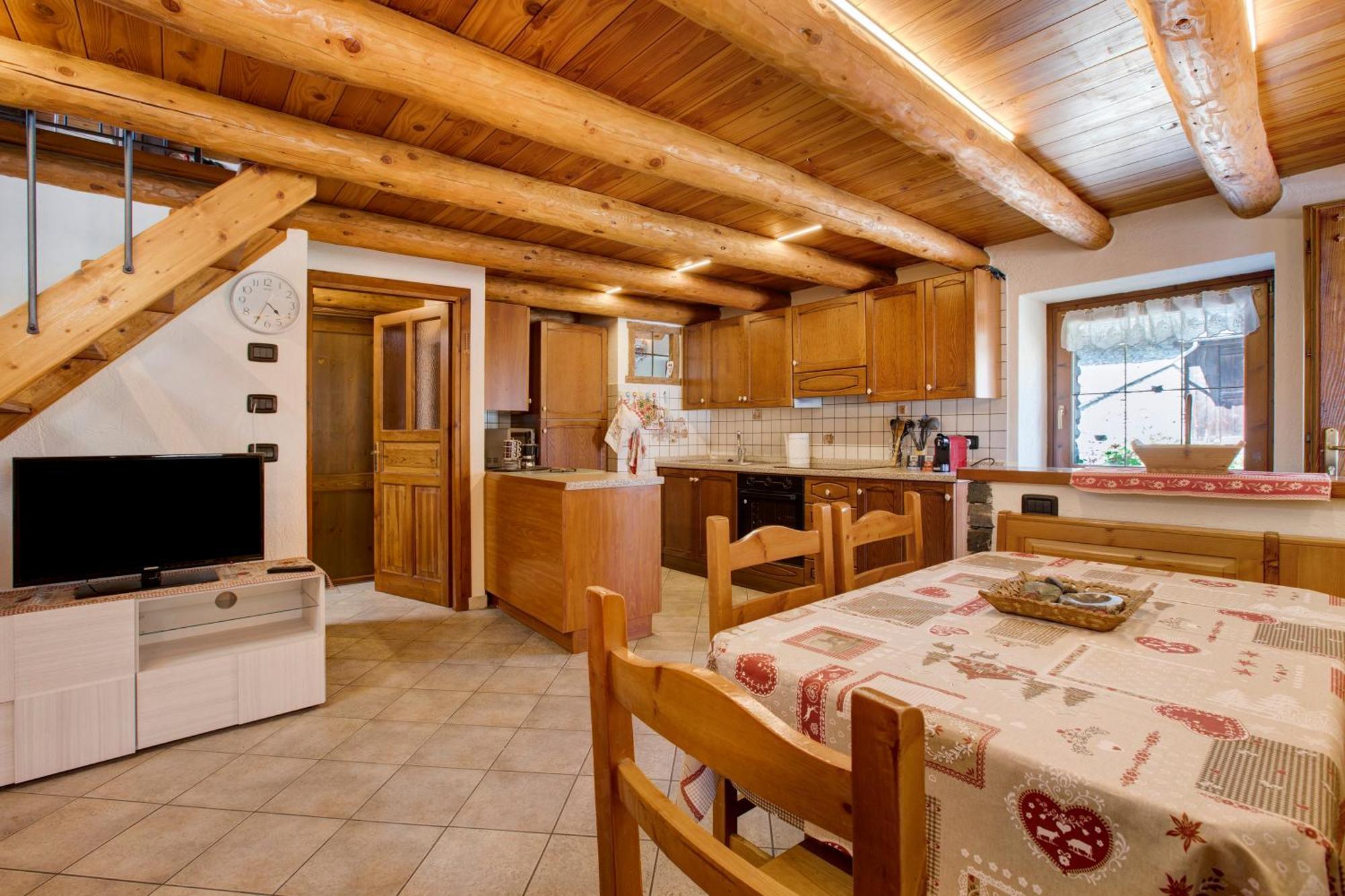 Casa Piertor Morgex Villa Bagian luar foto