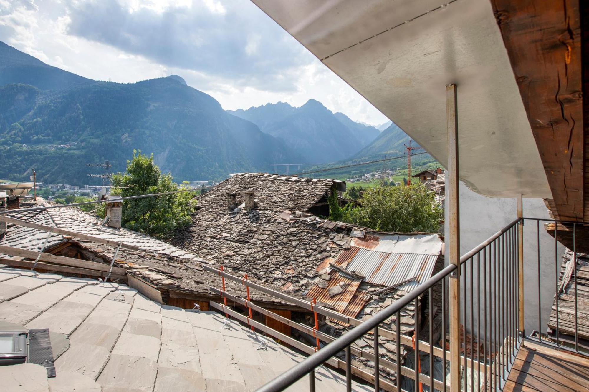 Casa Piertor Morgex Villa Bagian luar foto