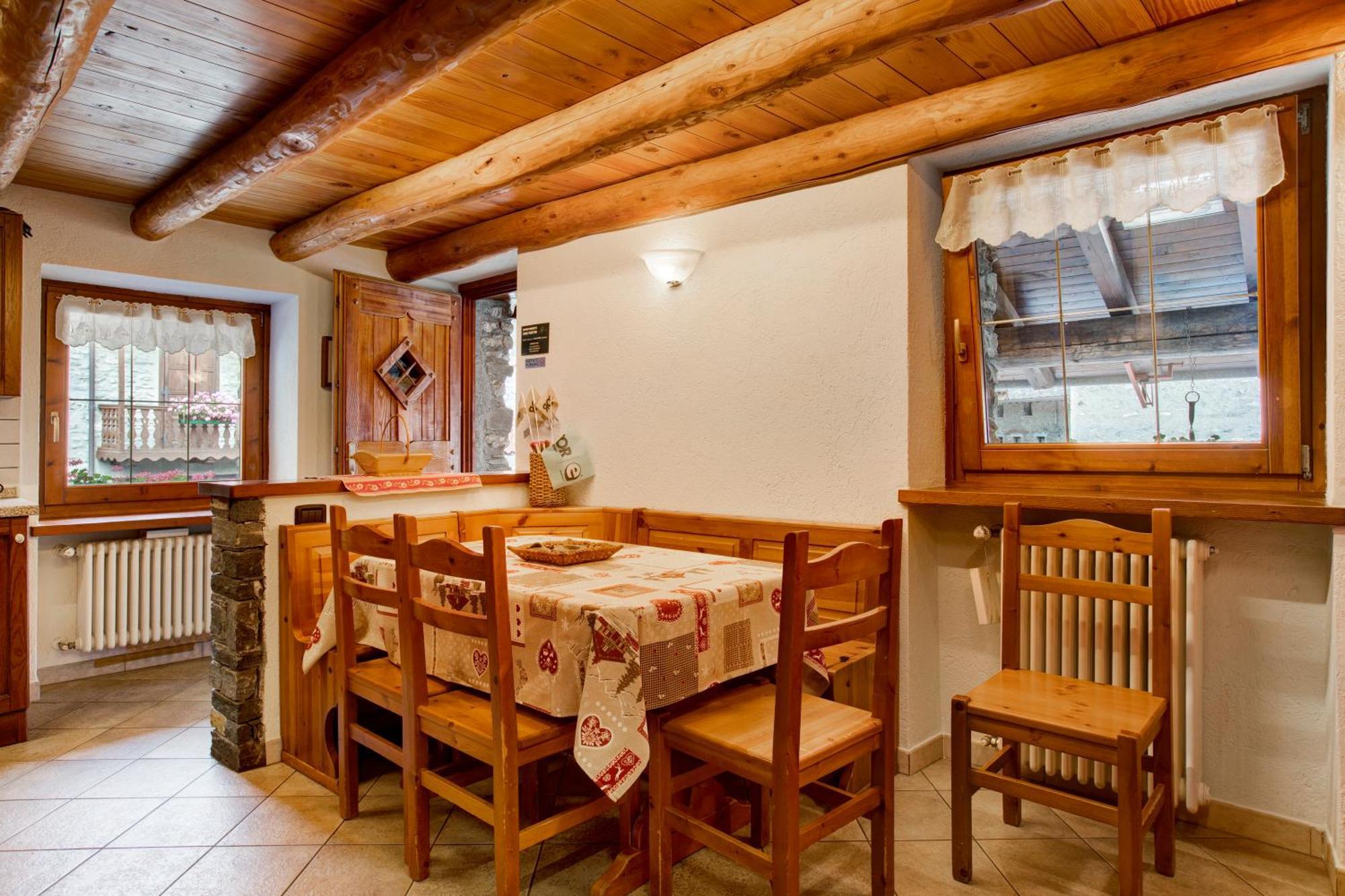 Casa Piertor Morgex Villa Bagian luar foto