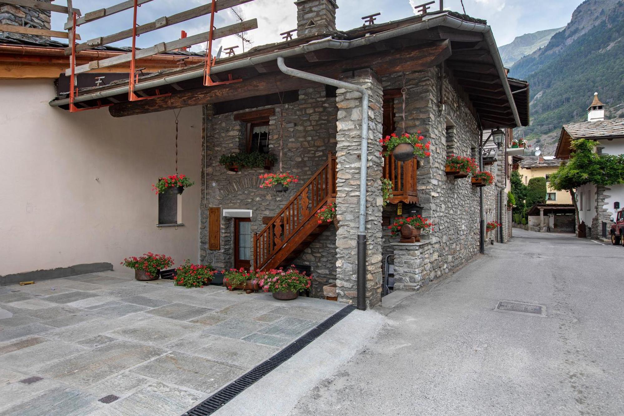 Casa Piertor Morgex Villa Bagian luar foto