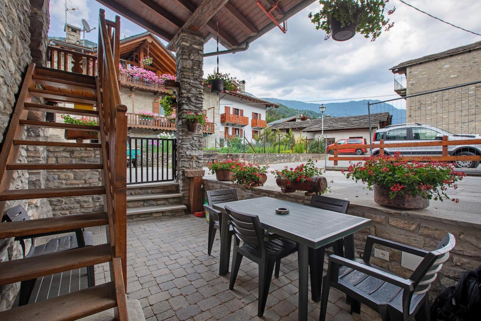 Casa Piertor Morgex Villa Bagian luar foto